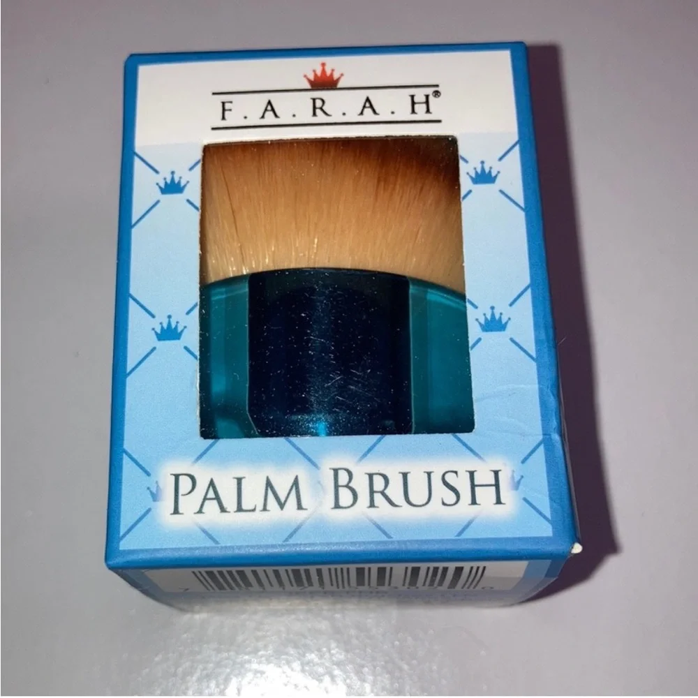 F.A.R.A.H Palm Brush Makeup Brush metallic Aqua